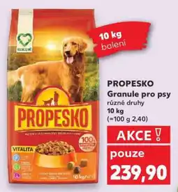 Kaufland Propesko granule pro psy nabídka