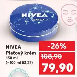 Kaufland Nivea pleťový krém nabídka