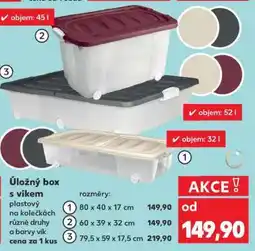Kaufland ÚLOŽNÝ BOX S VÍKEM nabídka