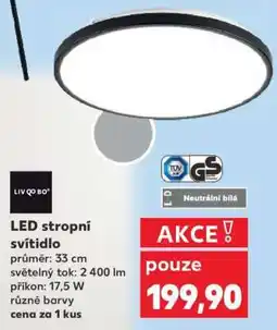 Kaufland LED stropní svítidlo nabídka