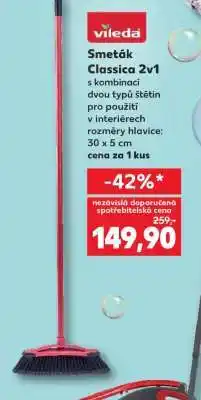 Kaufland Smeták Classica 2v1 nabídka