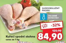 Kaufland Kuřecí spodní stehna nabídka