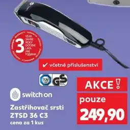 Kaufland Switch On Zastřihovač srsti ZTSD 36 C3 nabídka