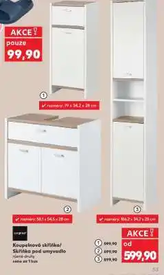 Kaufland Koupelnová skříňka/ Skříňka pod umyvadlo nabídka