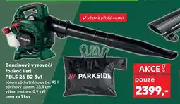 Kaufland Benzinový vysavač/foukač listí PBLS 26 B2 3v1 nabídka
