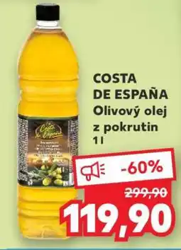 Kaufland COSTA DE ESPAÑA Olivový olej z pokrutin 1l nabídka