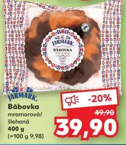 Kaufland Bábovka mramorová/šlehaná nabídka