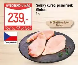 Globus Selský kuřecí prsní řízek Globus nabídka