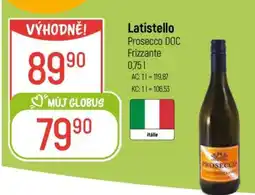 Globus Latistello Prosecco DOC Frizzante nabídka