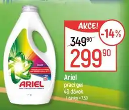 Globus Ariel prací gel 40 dávek nabídka