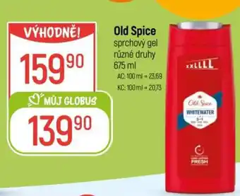 Globus Old Spice sprchový gel různé druhy nabídka