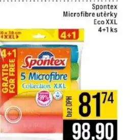 Jip Spontex Microfibre utěrky Eco XXL nabídka