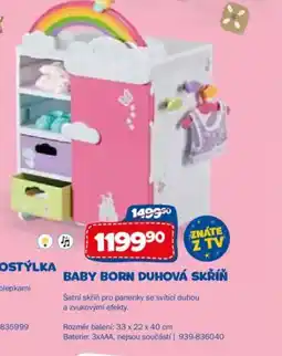 Sparkys Baby born duhová skříň nabídka
