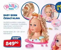 Sparkys Baby born česací hlava nabídka