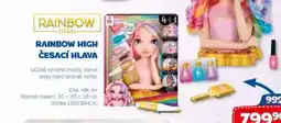 Sparkys Rainbow high česací hlava nabídka