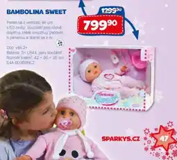 Sparkys Bambolina Sweet nabídka