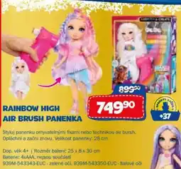 Sparkys Rainbow high air brush panenka nabídka