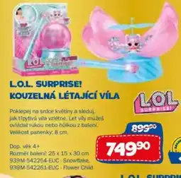 Sparkys L.O.L. Surprise! kouzelná létající víla nabídka
