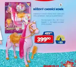 Sparkys Růžový chodící koník nabídka