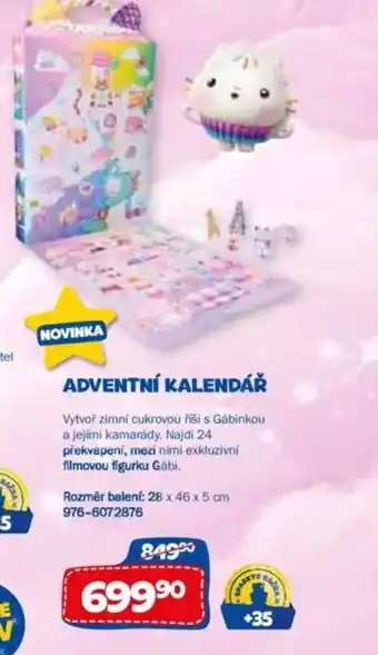 Sparkys Adventní kalendář nabídka