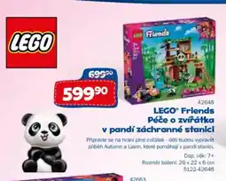 Sparkys LEGO® Friends Péče o zvířátka v pandí záchranné stanici nabídka