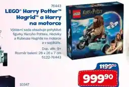 Sparkys LEGO® Harry Potter Hagrid a Harry na motorce nabídka