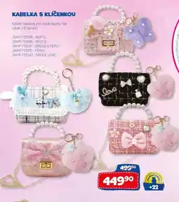 Sparkys Kabelka s klíčenkou nabídka