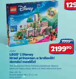 Sparkys LEGO® Disney Hrad princezen a královští domácí mazlíčci nabídka