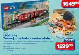 Sparkys LEGO® City Tramvaj a zastávka v centru města nabídka