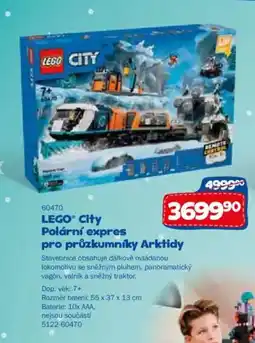 Sparkys LEGO® City Polární expres pro průzkumníky Arktidy nabídka