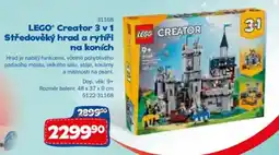 Sparkys LEGO® Creator 3 v 1 Středověký hrad a rytíři na koních nabídka