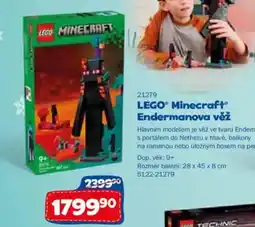 Sparkys LEGO® Minecraft Endermanova věž nabídka