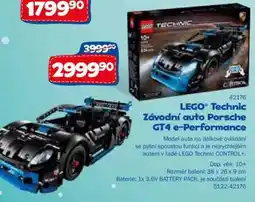 Sparkys LEGO® Technic Závodní auto Porsche GT4 e-Performance nabídka
