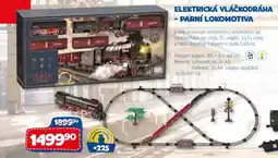 Sparkys Elektrická vláčkodráha - parní lokomotiva nabídka
