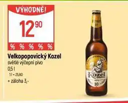 Globus Pivo velkopopovický kozel nabídka