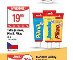 Globus Tatra piknik nabídka