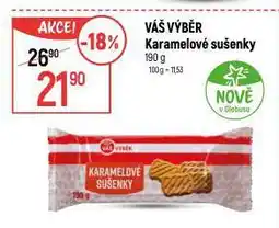 Globus Karamelové sušenky nabídka