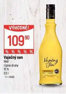 Globus Vaječný sen likér nabídka