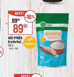 Globus Erythritol nabídka