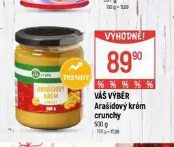 Globus Arašídový krém crunchy nabídka
