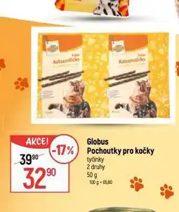Globus Pochoutky pro kočky nabídka