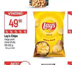 Globus Lay's chipsy nabídka