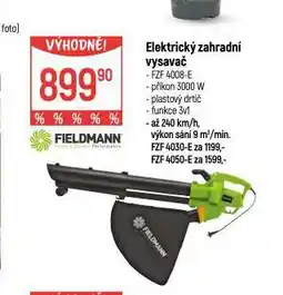 Globus Elektrický zahradní vysavač nabídka