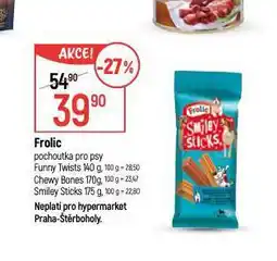 Globus Frolic pochoutky pro psy nabídka