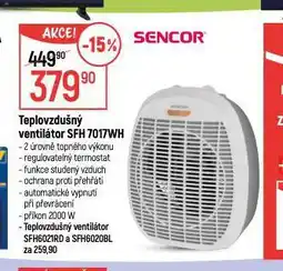 Globus Teplovzdušný ventilátor nabídka