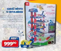 Sparkys Garáž město s vrtulníkem nabídka