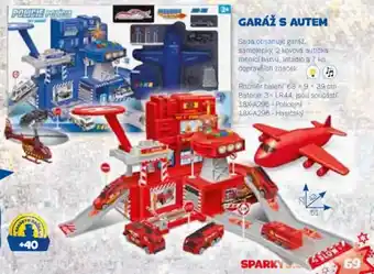 Sparkys Garáž s autem nabídka