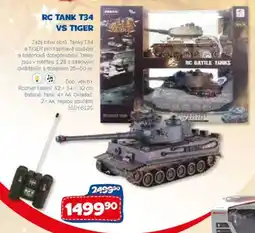 Sparkys RC Tank T34 vs Tiger nabídka