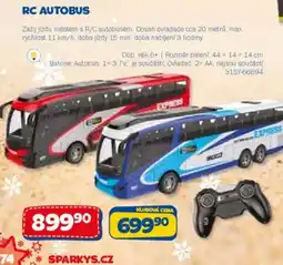Sparkys RC Autobus nabídka