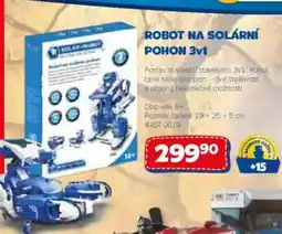 Sparkys Robot na solární pohon 3v1 nabídka